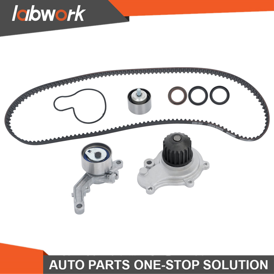 Labwork Timing Belt Water Pump Kit For Chrysler PT Cruiser Dodge Caravan 2002-09
