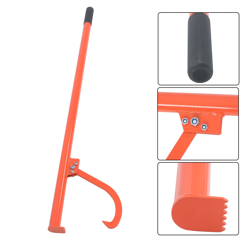 58 Inch Log Roller Tool Lifter Retractable Opening Felled Cant Hook Logging Tool