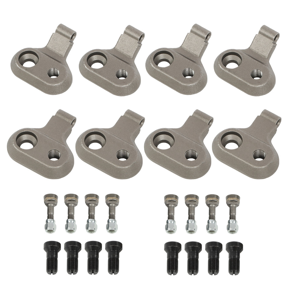 24Pcs Stump Grinder Teeth Kit Replacement for DOSKO 620 DOSKO 691 with 8 Teeth and 1-3/4" Bolts