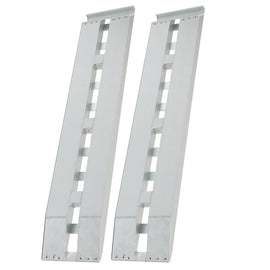 Labwork 60''x12'' 6500Lbs 1 Pair Aluminum Ramps Car Trailer Truck Ramps Hook End