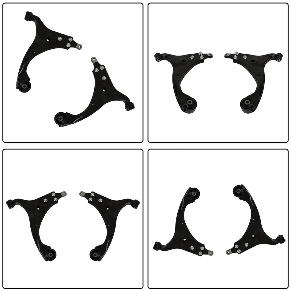 Labwork Front Lower Control Arms&Ball Joints Kit For 09-12 Hyundai Elantra 2.0L