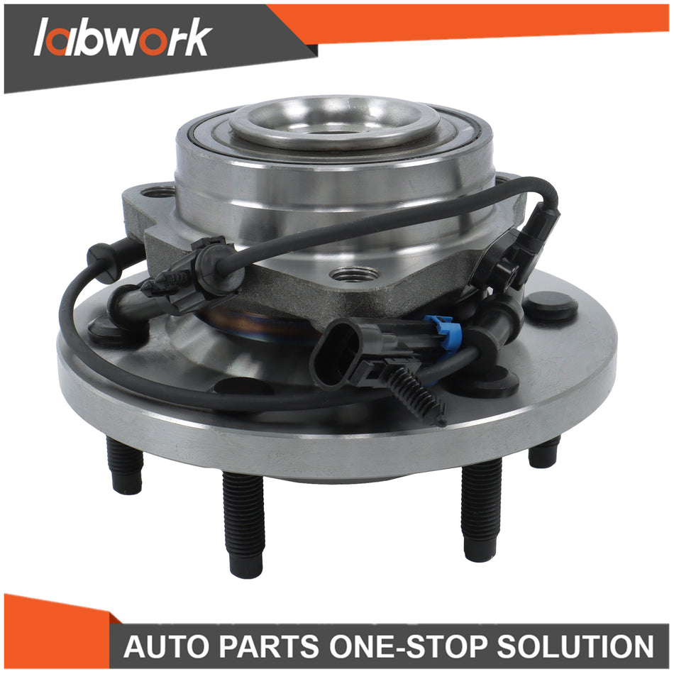 Labwork Pair Front Wheel Bearing and Hub Assembly 2006-2010 For Hummer H3 515093