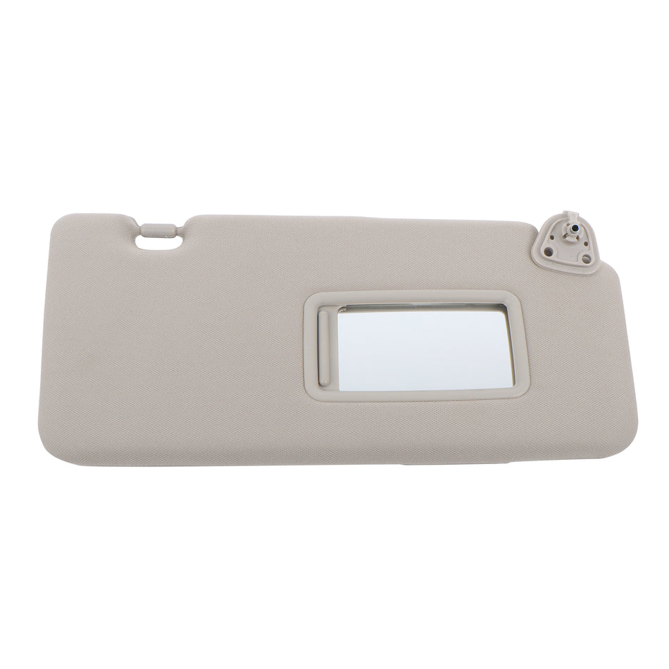 Labwork Sun Visor Shade Right Passenger Gray For 2007-2012 Nissan Versa W/Mirror