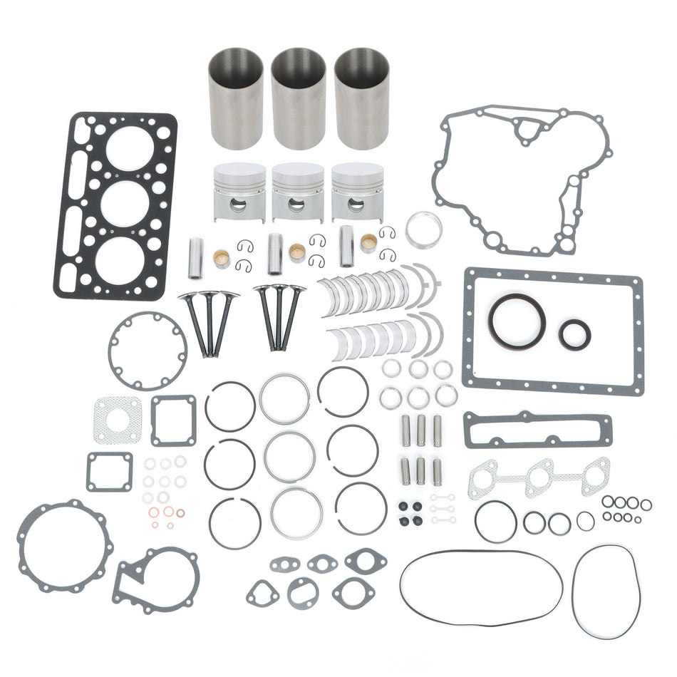 Overhaul Rebuild Kit for Kubota L2050 L235 L2350 L1802 Tractors w/ D1102 Engine