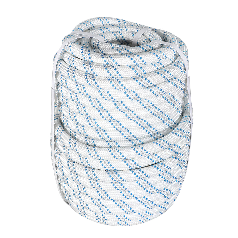 3/4"x150' Double Braid Polyester Rope Arborist Bull Rope Pulling Rigging Line