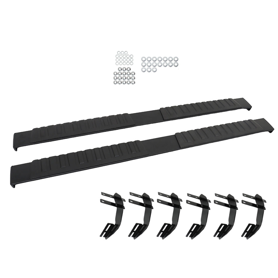 Labwork Running Boards For 2019-2025 Dodge Ram Quad Cab 6" Nerf Bars Side Steps