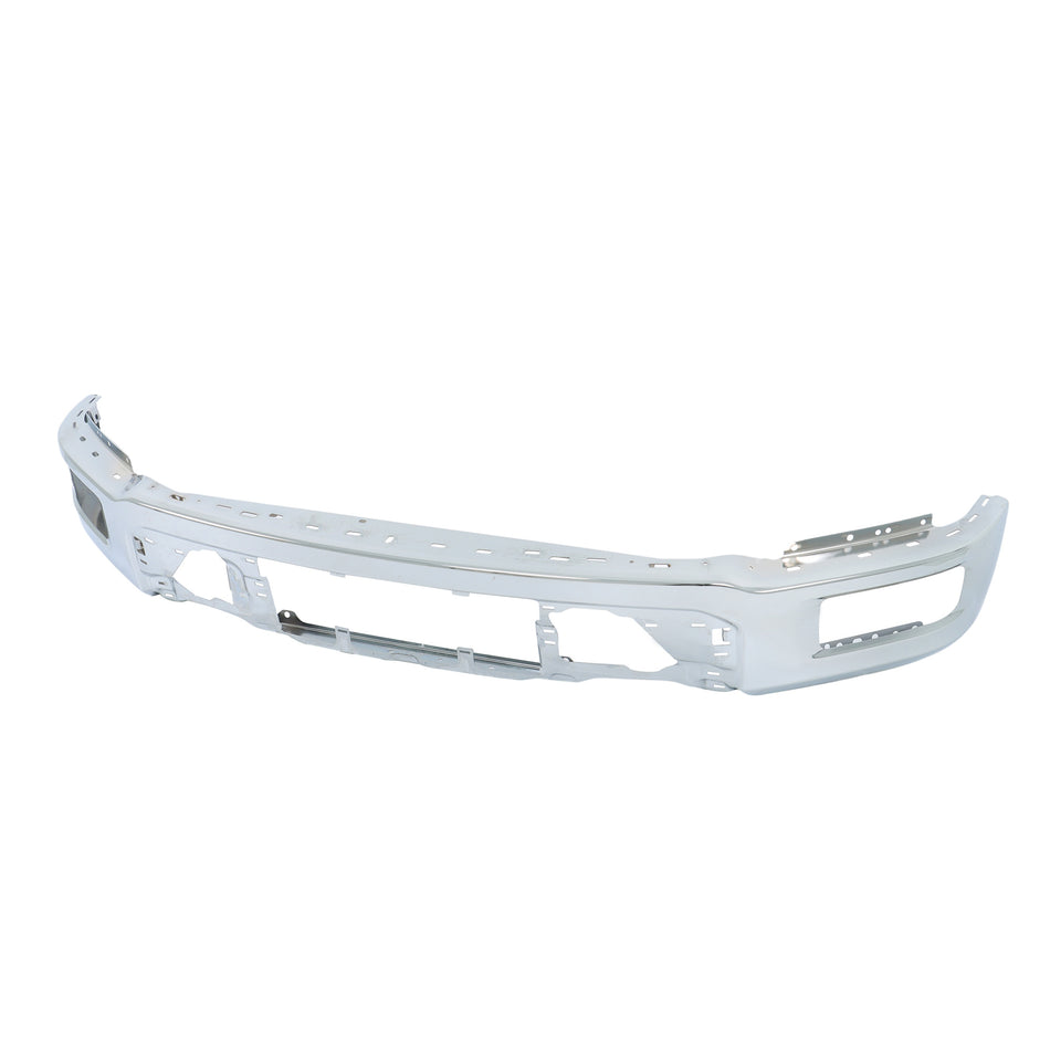 Labwork Front Bumper Face Bar Chrome W/o Sensor Hole For Ford F-150 2024-2025