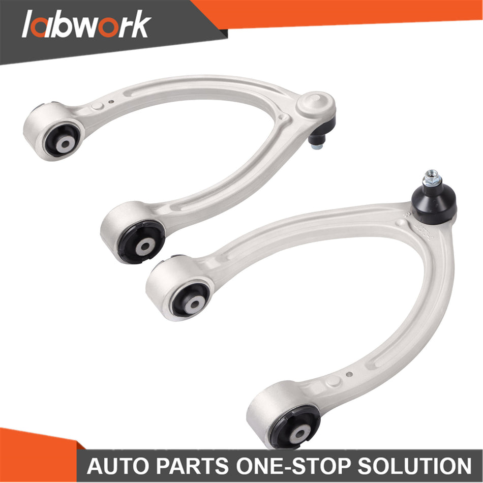 Labwork Front Upper Control Arms Ball Joint LH RH Pair Set For Mercedes CL550