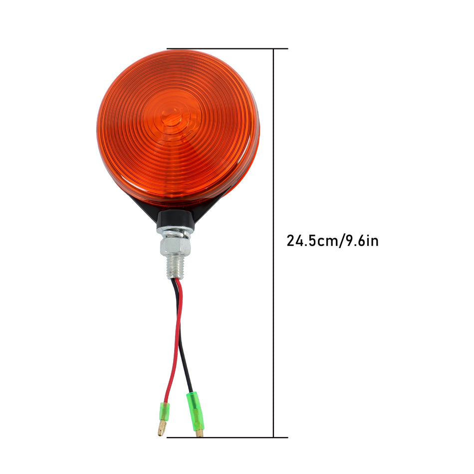 3C08175870 2pcs For Kubota Tractor B L M Series Tractor amber warning light