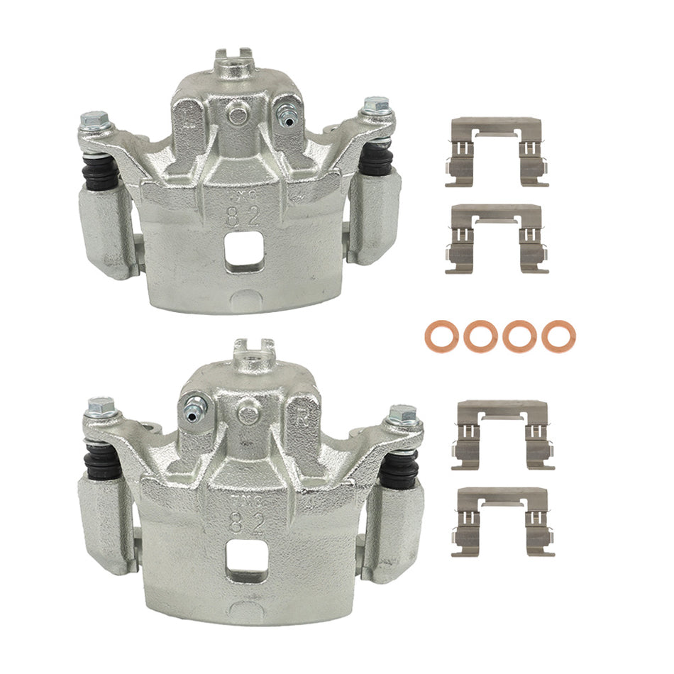 Labwork Front LH&RH Disc Brake Calipers For 2007-2019 Nissan Sentra L4 1.8L 2.0L