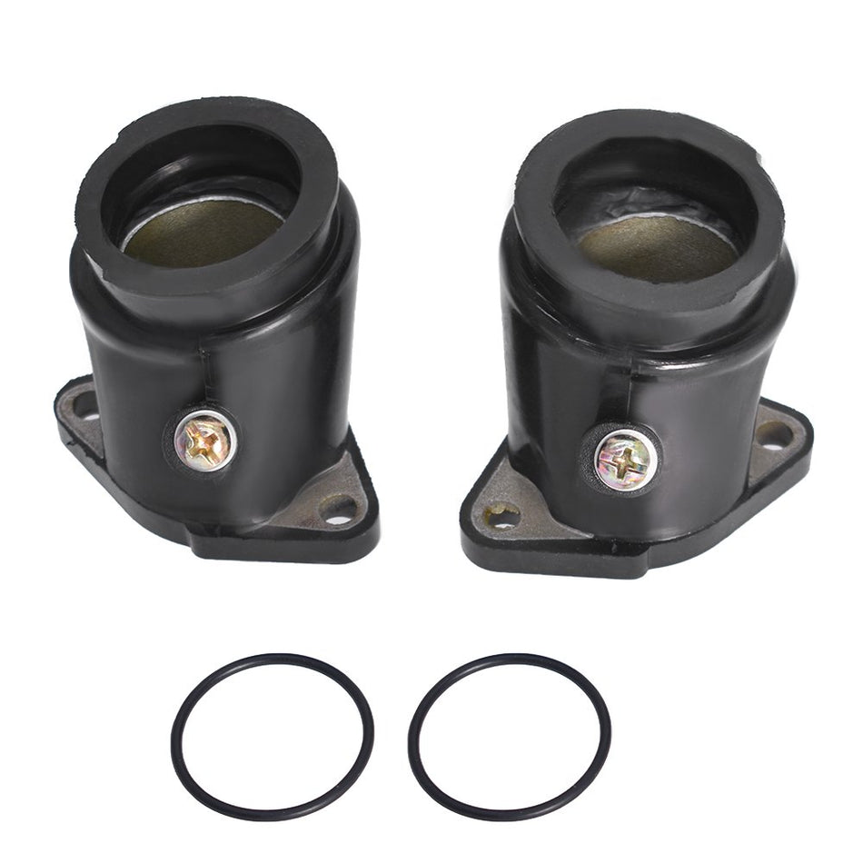 For Honda Rebel CA250 CMX250 2×Carburetor Carb Intake Manifold Boot Pipe