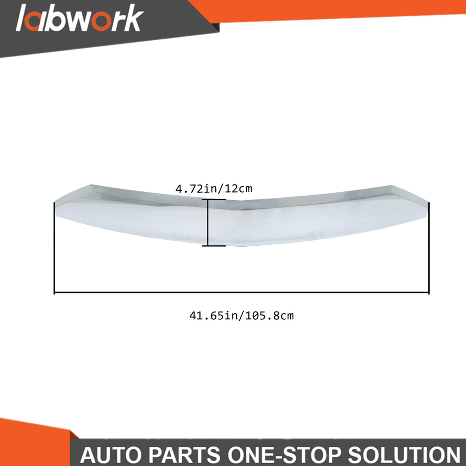Labwork Chrome Front Hood Bezel Molding Trim For Lincoln Navigator 2007-13 2014