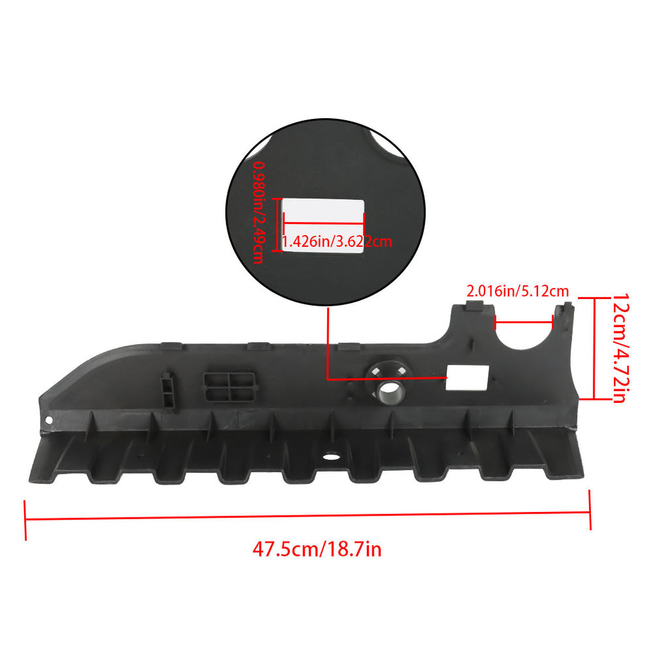 Dash without Holes For Club Car Precedent G&E 2004-up Instrument Panel