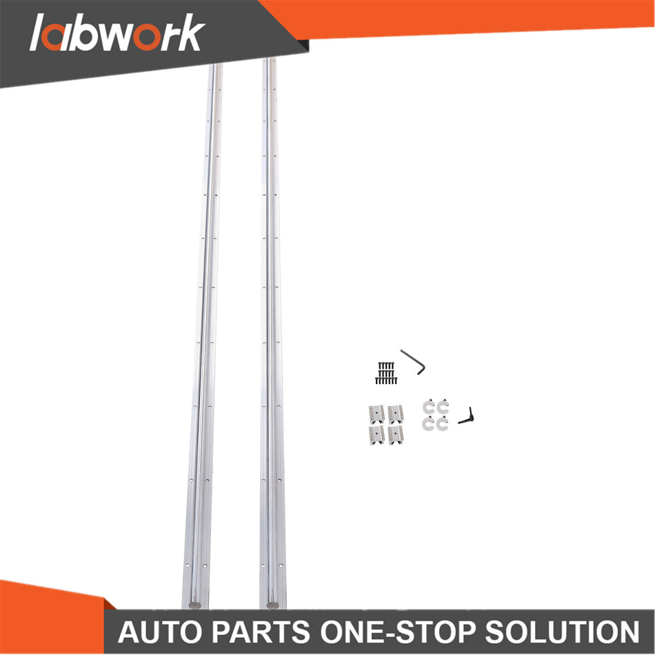 Labwork Heavy-Duty SBR20 Linear Guide Rails 2200mm + 4SBR20UU Blocks for CNC