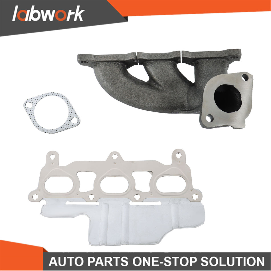 Labwork Right Exhaust Manifold w/ Gasket For Cadillac CTS 2005-2007 V6 2.8L