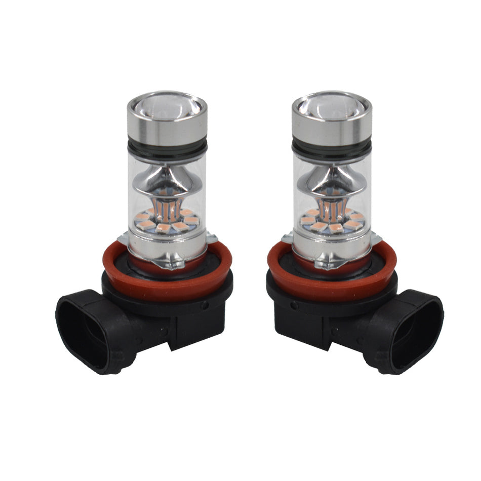 Labwork LED Headlight Bulbs H8 H9 H11 H16 14000K Purple Fog Light 100W 2Pcs