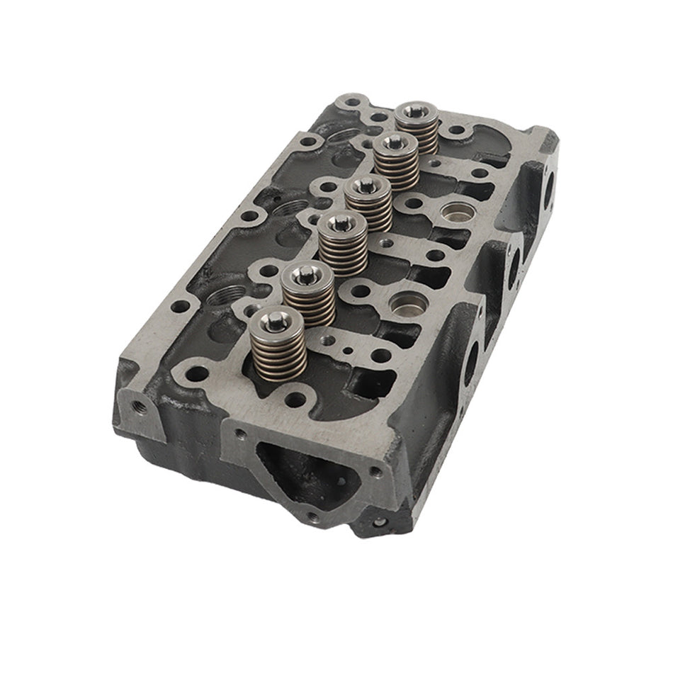 New For Kubota D722 Engine Bobcat Complete Cylinder Head With Valves
