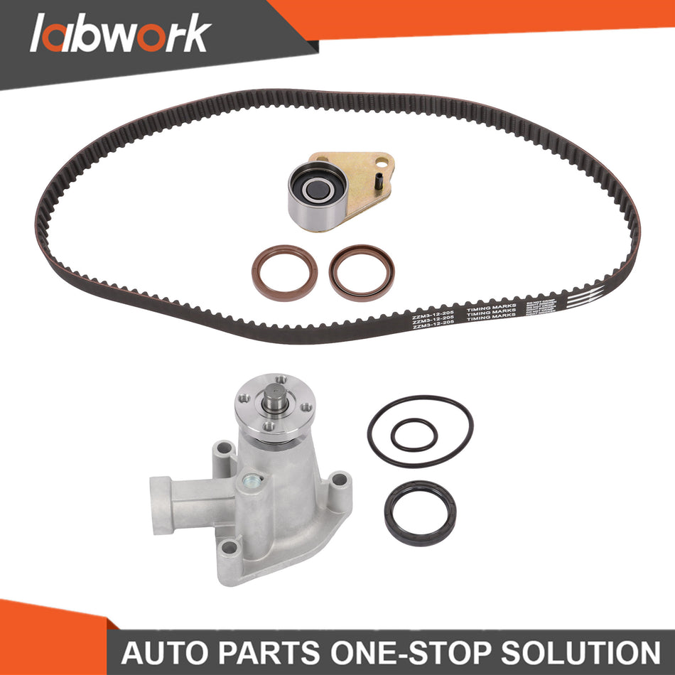 Labwork Timing Belt Water Pump Kit 1995-01 For Mazda B2300 B2500 SOHC 2.3L 2.5L
