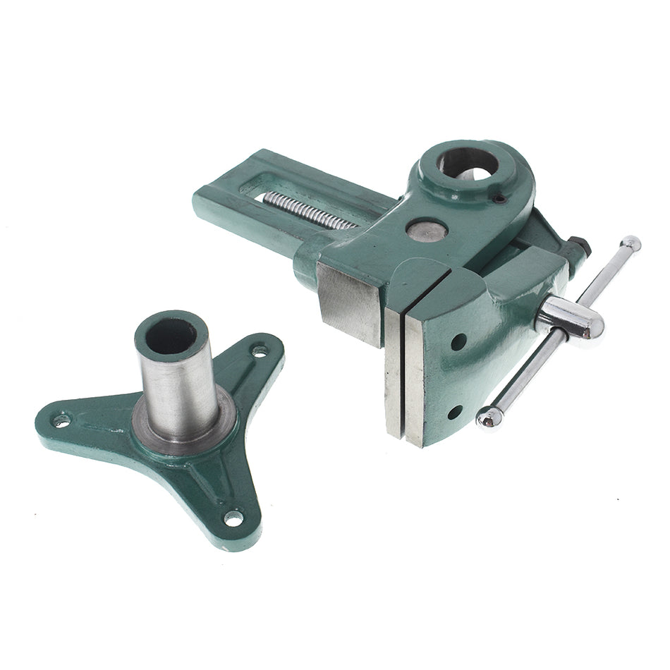 3.5 in Parrot Vise 360-degree Swivel Precision Casting ,4-3/4 in. Capacity New