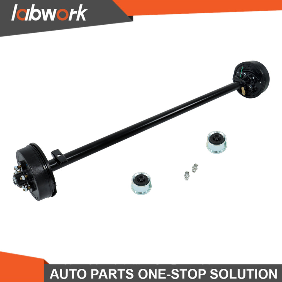 Labwork 3500 lb Electric Brake 5 Lug-4.5" 73" Hub Face 58" Spring Center