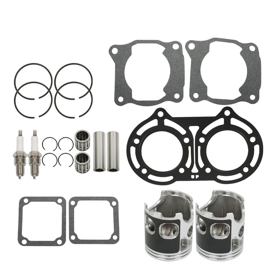 Pistons Piston Set Gasket Kit For Yamaha Banshee YFZ 350 64mm 64 Pro X 1987-2006