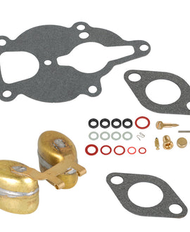 Carburetor Kit & Float For Zenith Wisconsin Engine VH4D VHD TJD Replaces LQ39