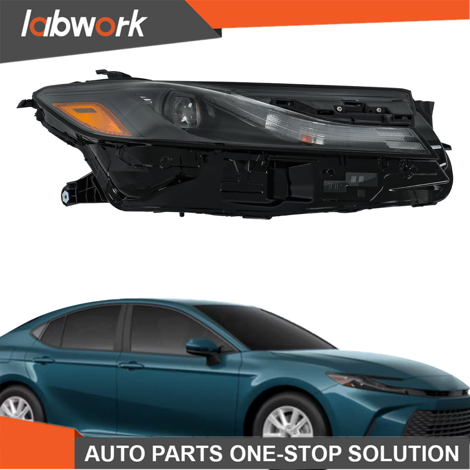 Labwork Headlight For Toyota Camry LE SE 2025 Projector LED Passenger 81110AQ010