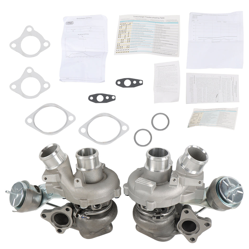 Labwork Left & Right Turbo Turbocharger For 2013-2016 Ford F150 Expedition 3.5L