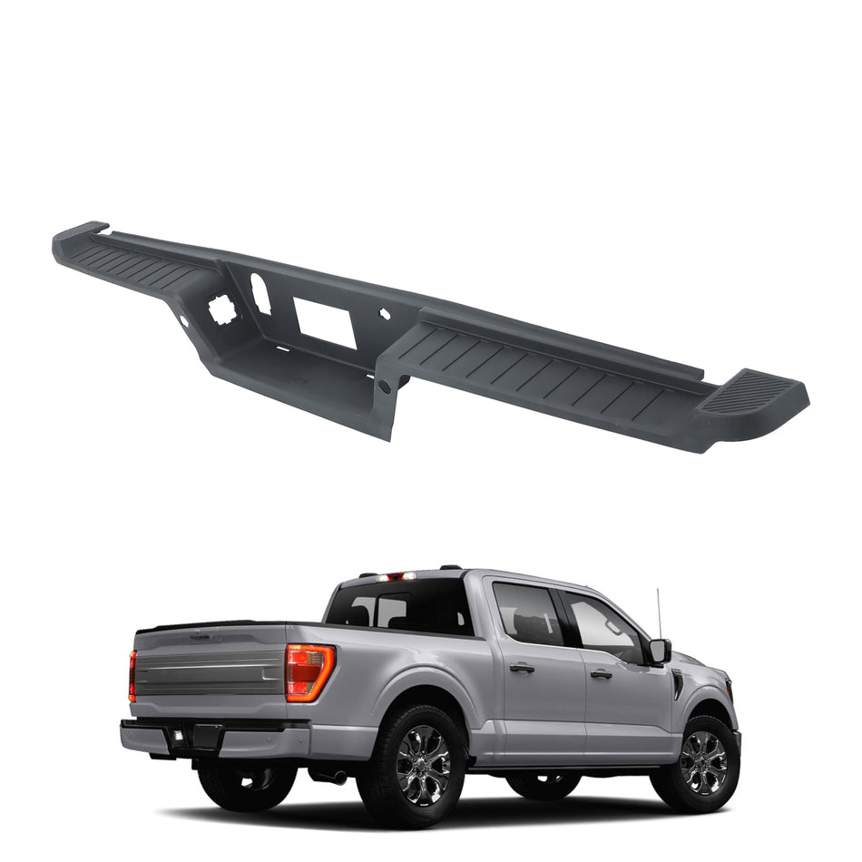 Labwork Rear Bumper Step Pad W/ Tow And Park Aid For 2021 2022 2023 Ford F150