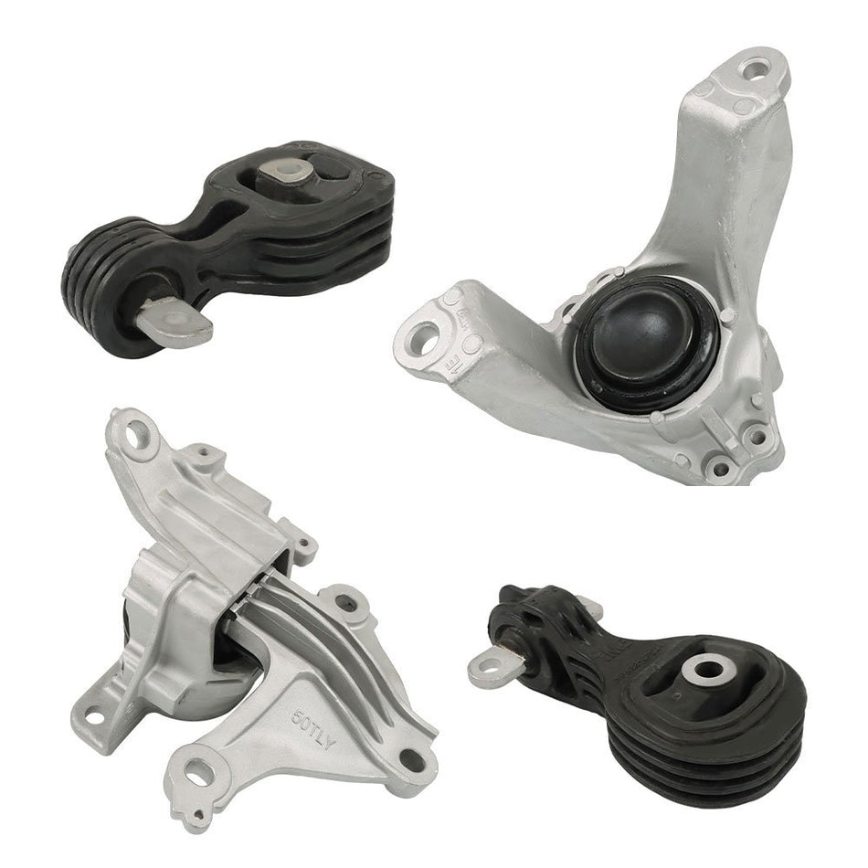 Labwork 4x Engine Motor Auto Trans Mount For Honda CR-V 2017 2018 2019 1.5L 2.4L