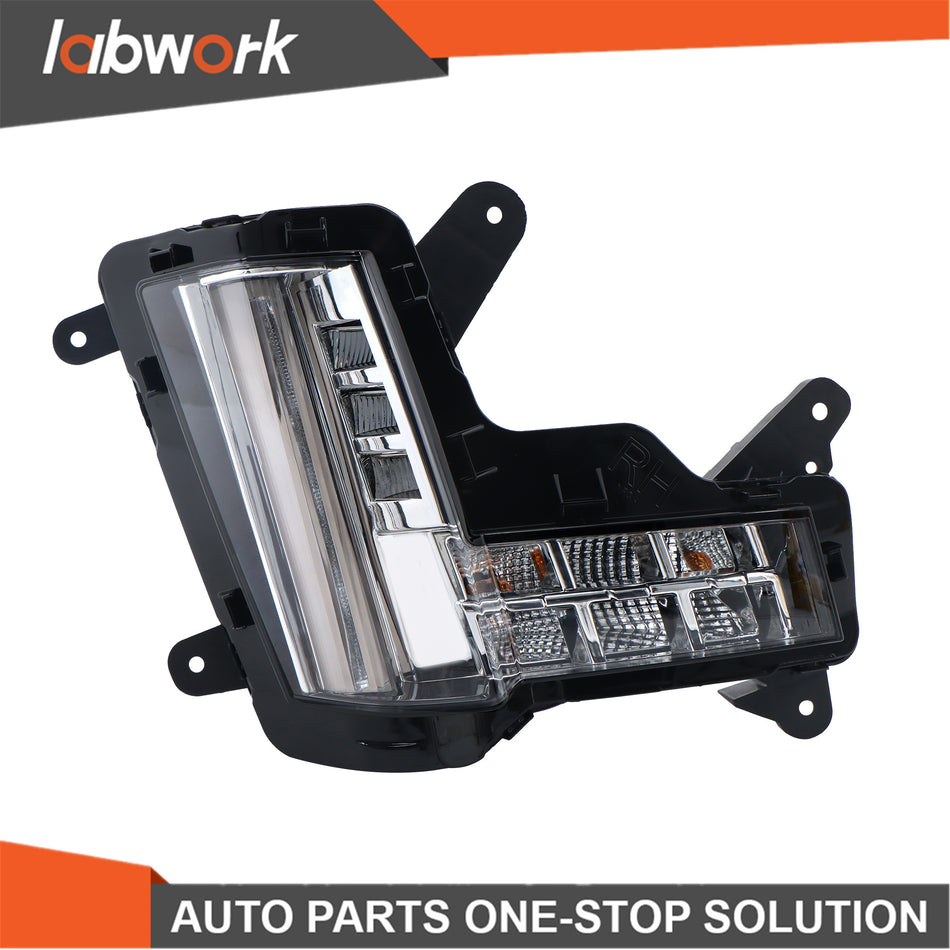 Labwork LED Fog Lights Lamp For Cadillac Escalade 2015-2020 w/ Crash Brake Rght