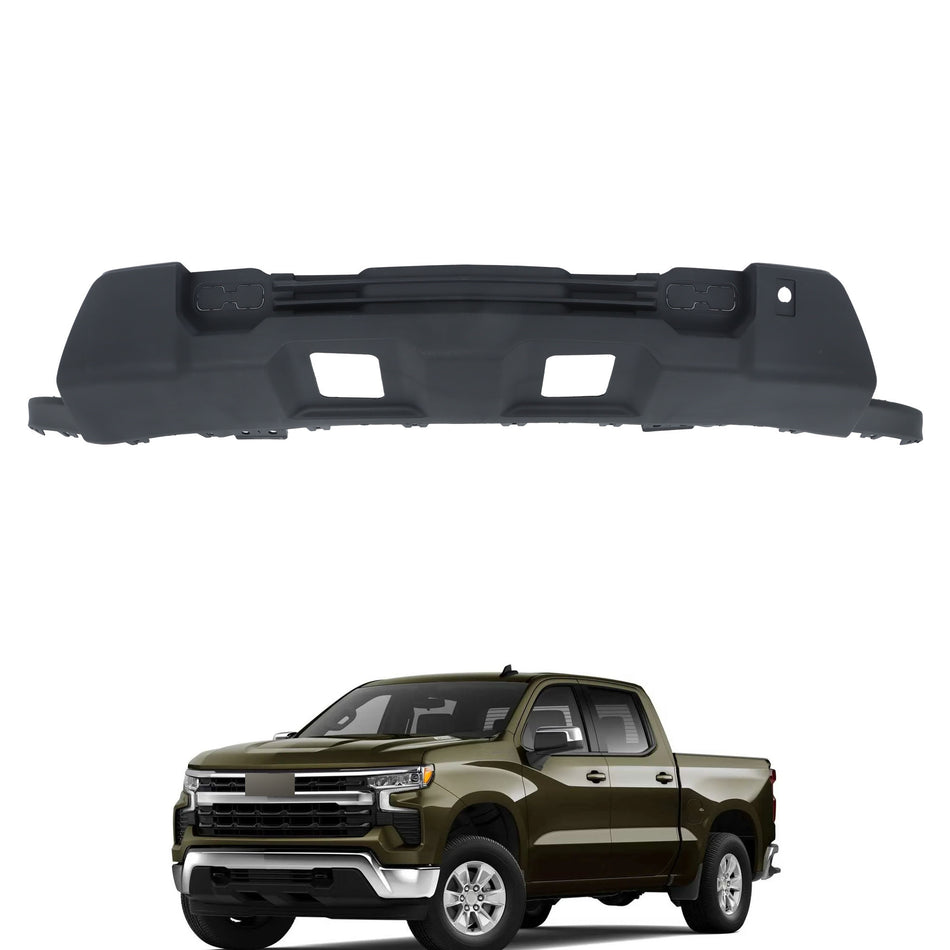 Labwork Front Lower Bumper Cover For 2022-24 Chevy Silverado 1500 w/o Lower Trim