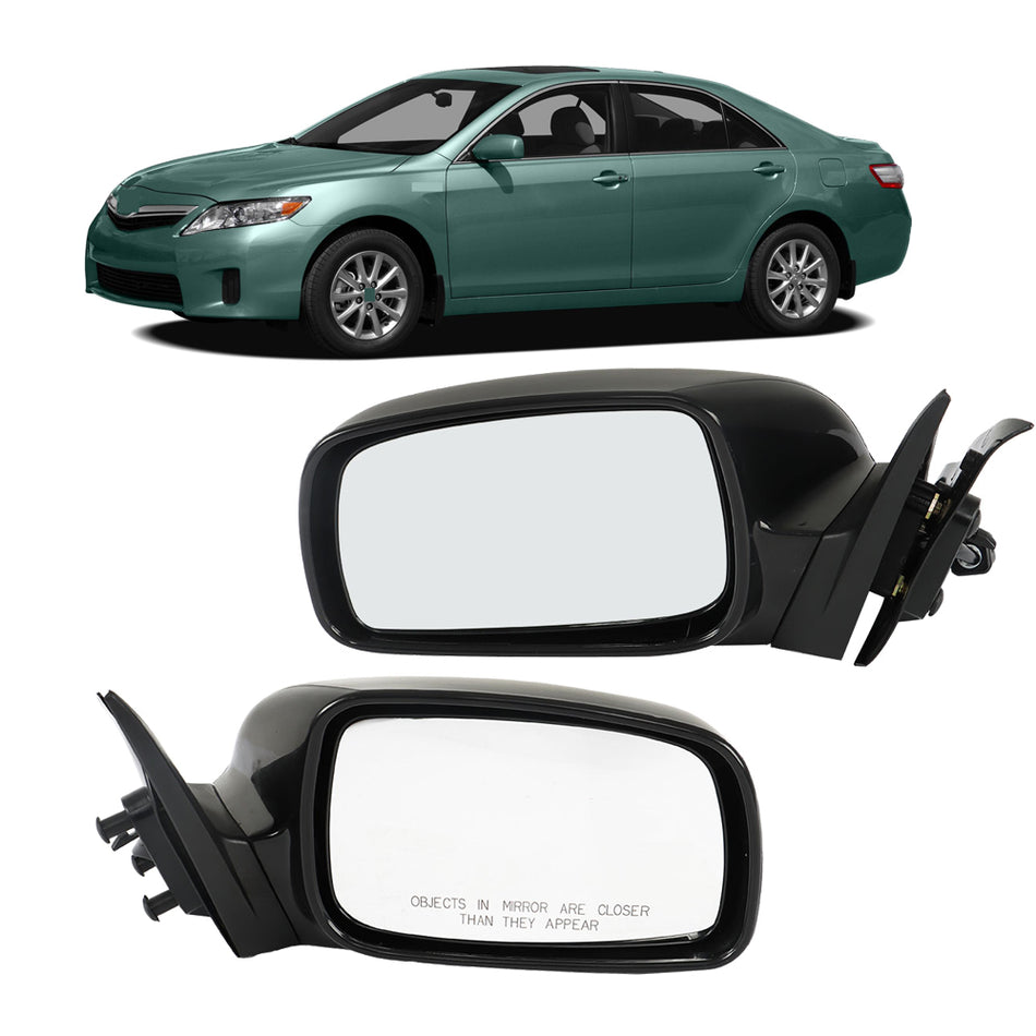 Labwork Power Door Side Mirror Left+Right For 2007-2010 2011 Toyota Camry Hybrid
