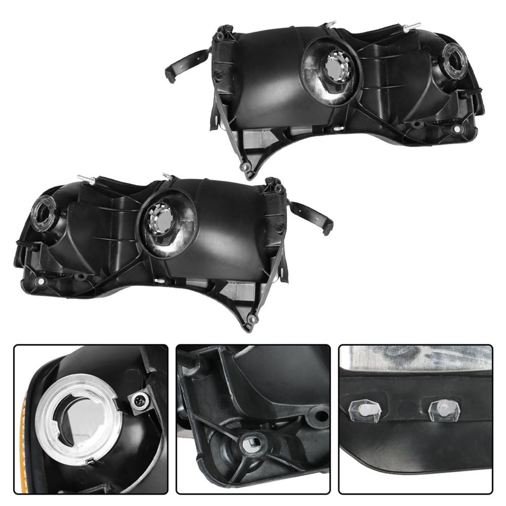 labwork Headlight Assembly Replacement for Dodge Ram 1500 2500 3500 1994-2002 Headlights Set Driver ＆ Passenger Side