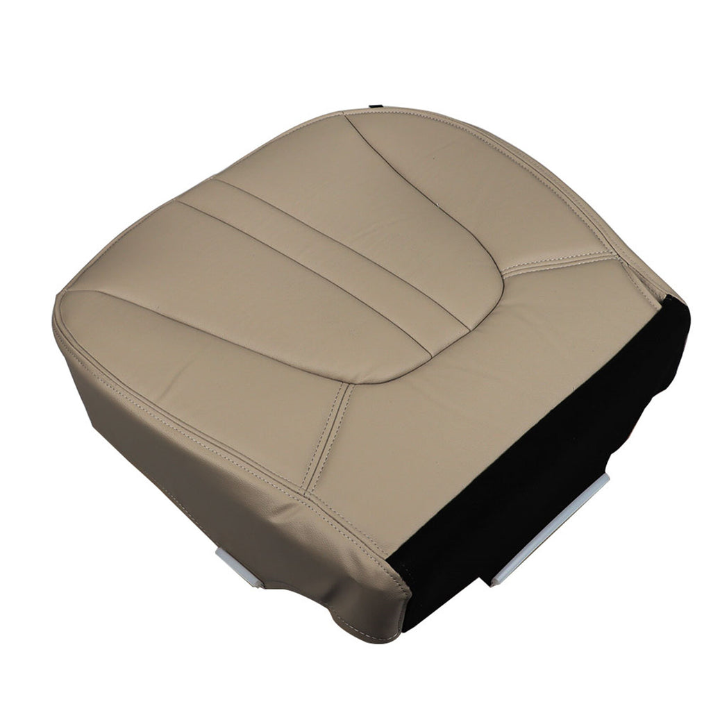 labwork Driver Side Bottom Artificial Leather Seat Cover Tan Replacement for Expedition 1997 1998 1999 2000 2001 2002