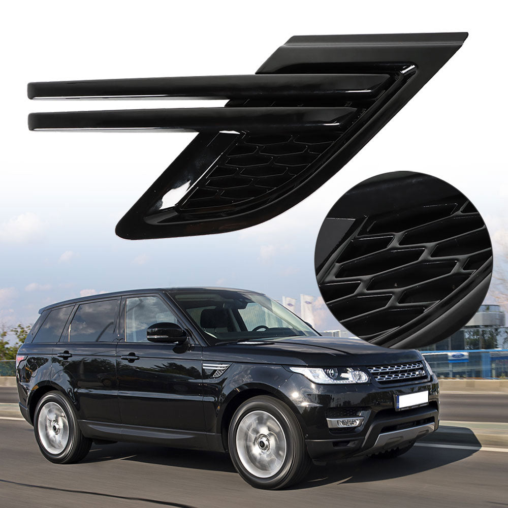 Labwork Fender Air Vents Grille Glossy For 14-17 Range Rover Sport Right Side