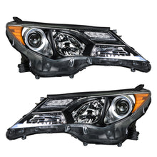 Load image into Gallery viewer, labwork Headlight For 2013-2015 Toyota RAV4 Clear Lens Left &amp; Right 2pcs Chrome