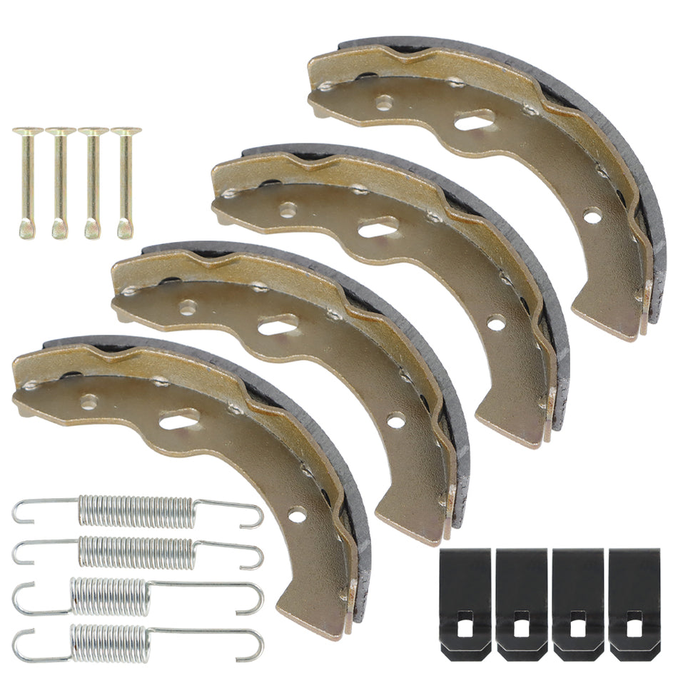 labwork Golf Cart Brake Shoes & Spring Kit J55-W2536-00 Replacement for Yamaha G1 G2 G3 G5 G8