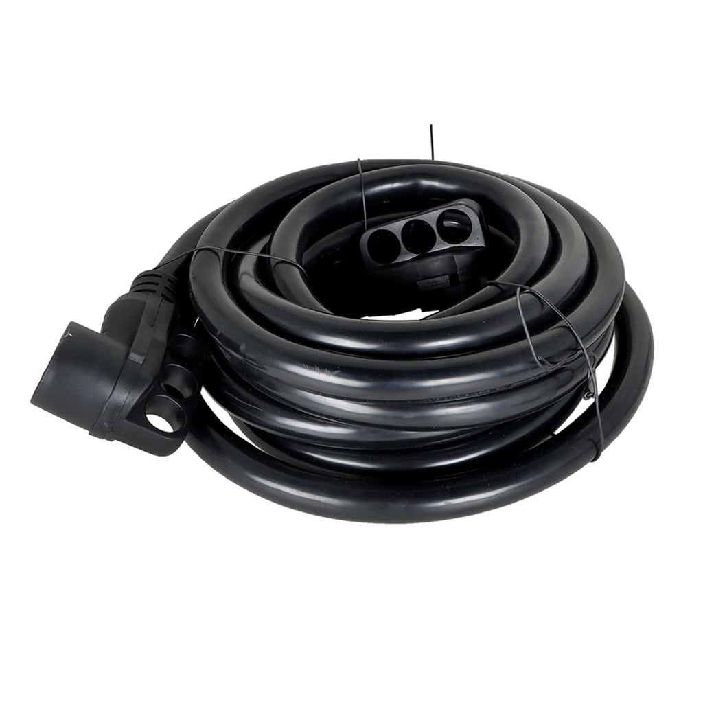 labwork Black 25FT 50A RV Extension Cord Heavy Duty SJTW Cord with