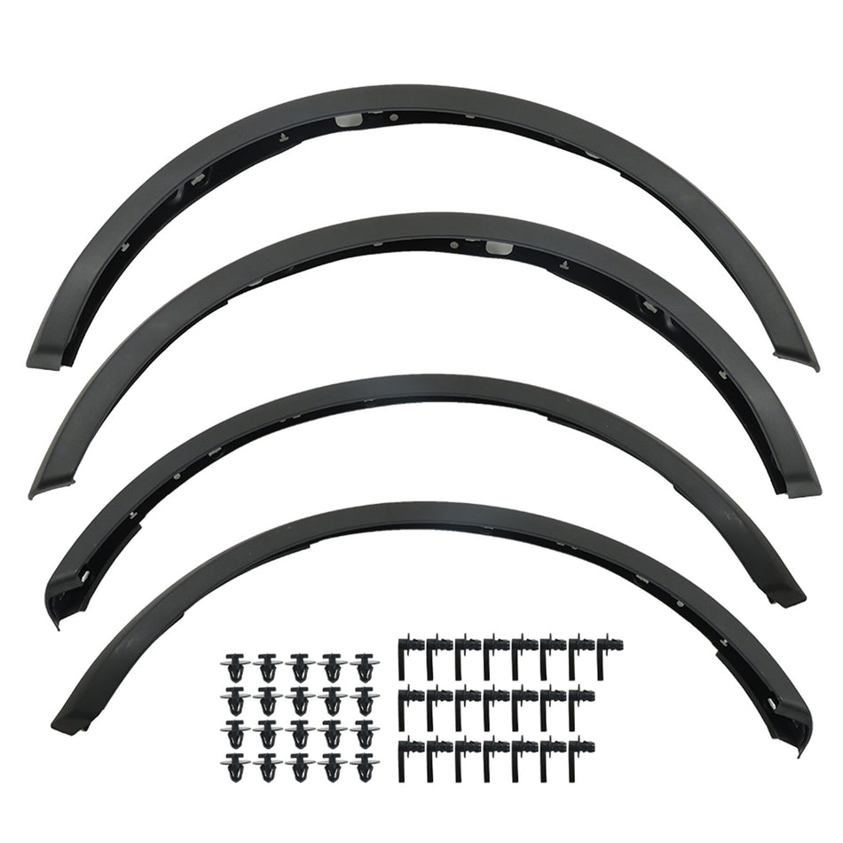 labwork 4 PCS Front and Rear Wheel Lip Fender Flares Kit Replacement for 2021-2023 Bronco