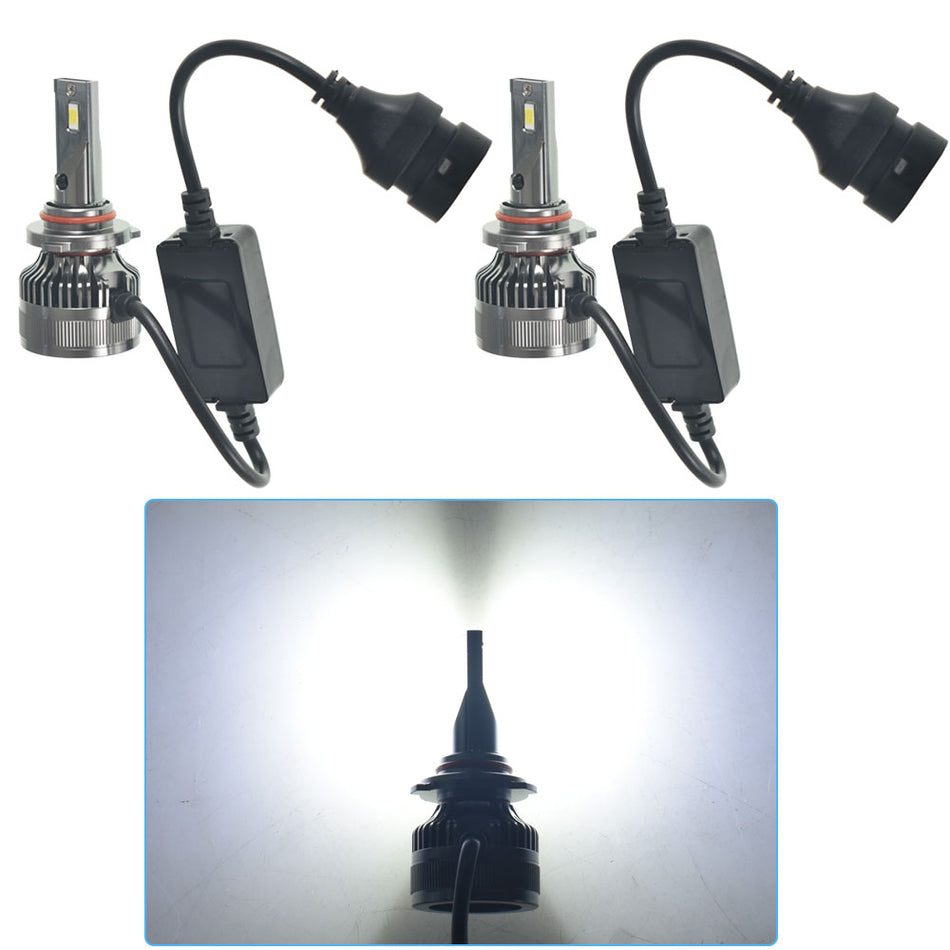 labwork 9005/HB3 LED Headlight Bulbs,6500K Cool White 72W 10000 Lumens Super Bright Headlight Conversion Kit,Pack of 2