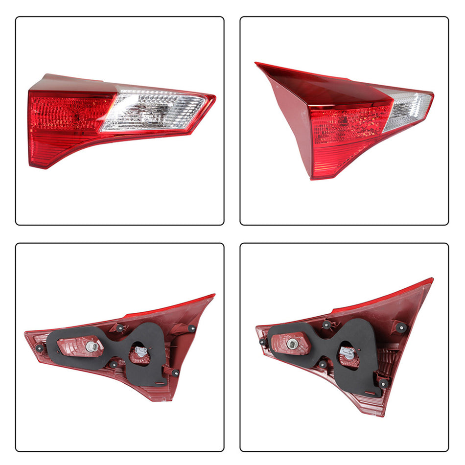 labwork Driver Side Inner Tail Light Replacement for 2013-2015 Toyota RAV4 Rear Tail Light Brake Lamp Assembly LH Left Side 815900R010 TO2802126