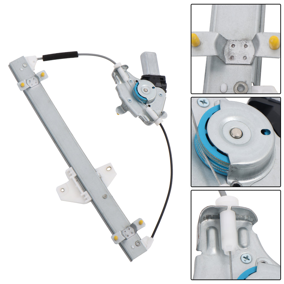 For Hyundai Accent 2012-2017 Power Window Regulator Rear Left with Motor 751-932