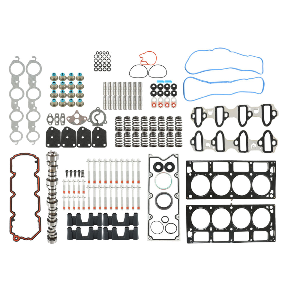 For Chevy GMC LS 5.3 5.7 .585" E1840P Sloppy Stage 2 Cam Lifters Head Gasket Kit