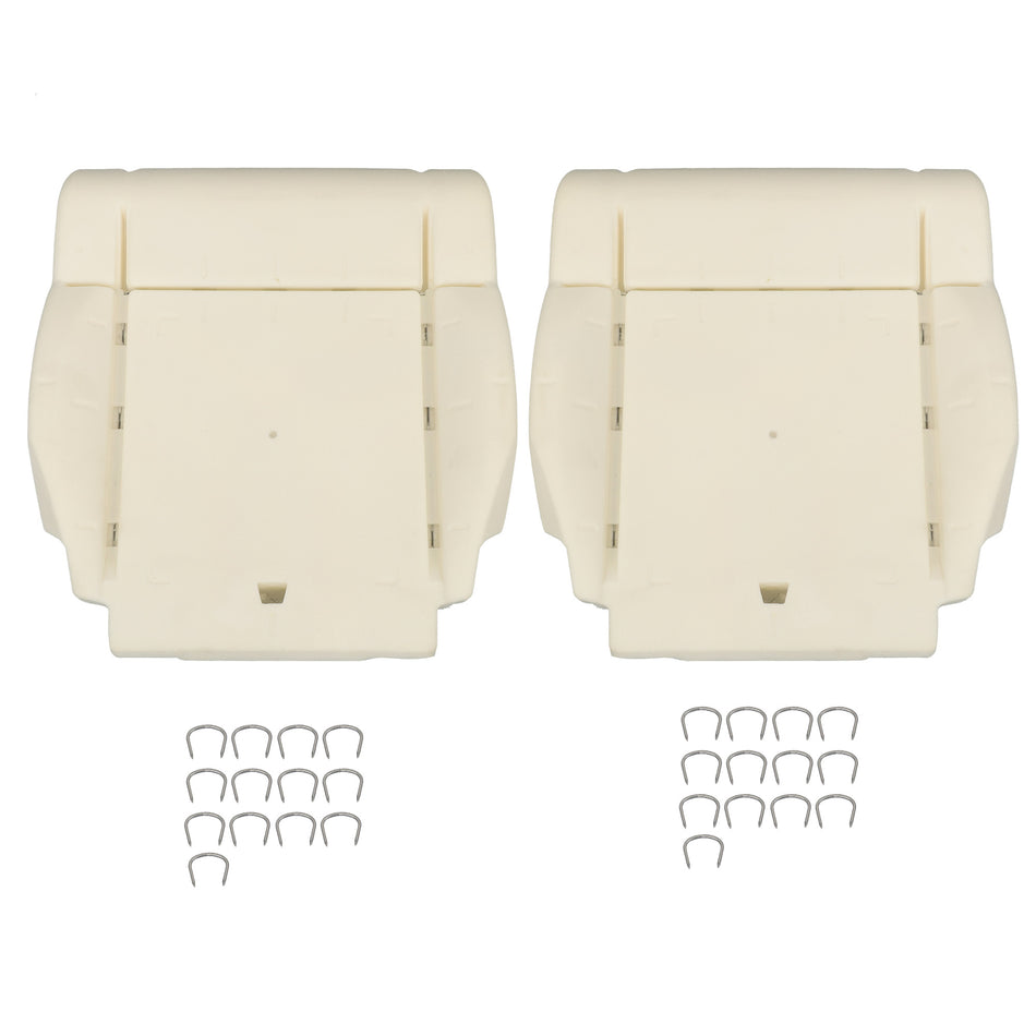 2pcs Driver and Passenger Side Bottom Foam Cushion Replacement for Wrang-ler 2007-2012