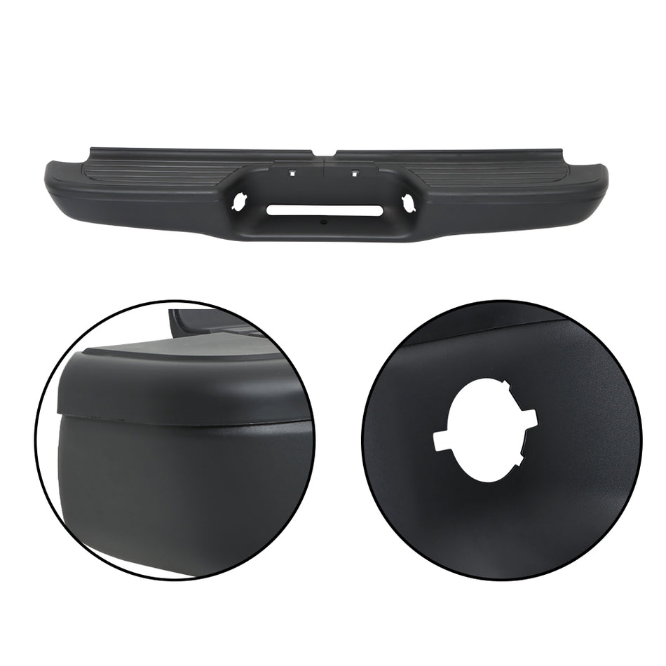 labwork Rear Steel Bumper Assembly Kit for Toyota Tacoma Truck 1995-2004 Black TO1102214 95-04 2283598201
