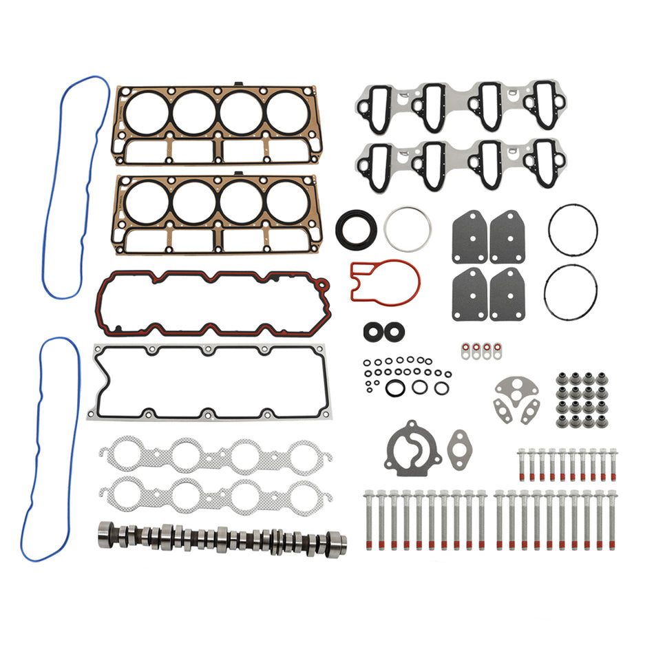 munirater NON-AFM DOD Cam & Gasket Kit Replacement for Express 1500 2007-2008 Replacement for Tahoe 2007-2013