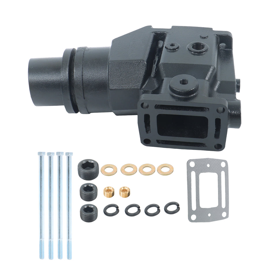 For V6 V8 Volvo Penta OMC Exhaust Manifold Riser Elbow 4.3 5.0 5.7 5.8 L 305 350