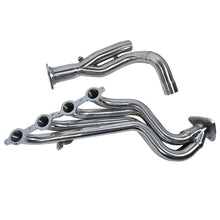 Load image into Gallery viewer, Labwork For 02-05 Chevy/GMC 4.8/5.3L V8 Stainless Long Tube Exhaust Headers Y-Pipe Front
