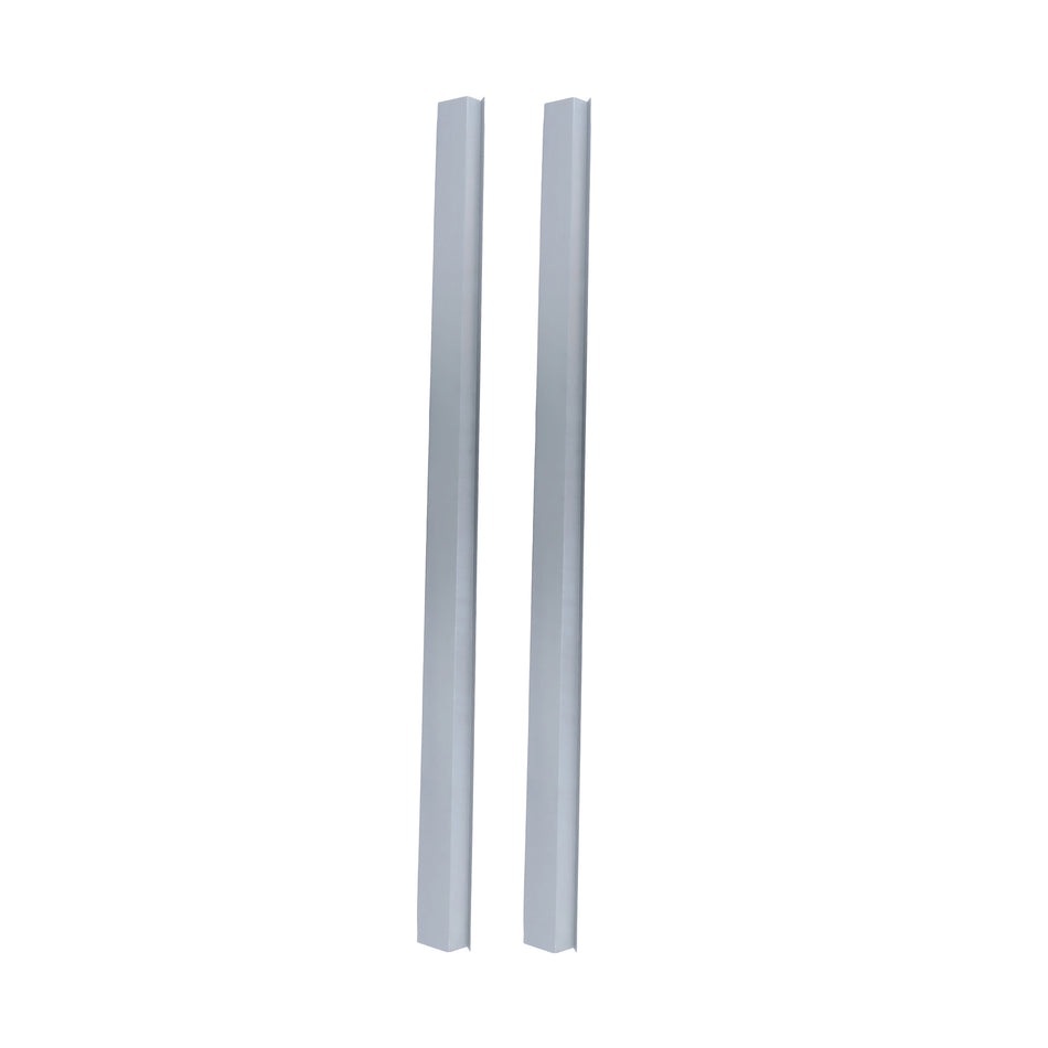 2PCS Left and Right Rocker Panel Replacement for Silverado 1500LD Sierra 1500LD 4 Door Crew Cab 2014-2016 Sliver